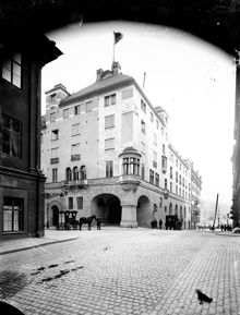 Grand Hotell Royal, från Stallgatan