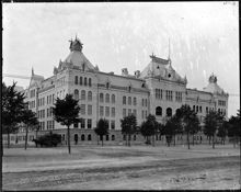 Engelbrektsskolan, ursprunglingen Östermalms folkskola, Valhallavägen