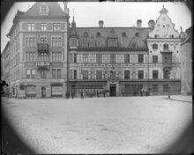 Jakobs Torg, västra sidan.
