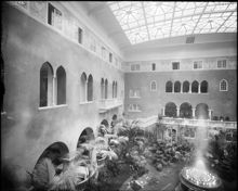 Interiör från Vinterträdgården i Grand Hotel Royal, Stallgatan 3