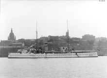 Saltsjön mot Stadsgårdshamnen, fartyg