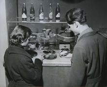 Forsgrénska badet: En fika på serveringen