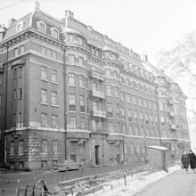 Engelbrektsgatan 23 - 25 från hörnet av Stenbocksgatan.
