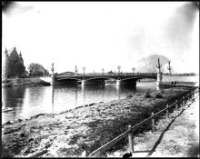 Djurgårdsbron sedd från öster år 1897