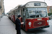 Buss på linje 54E