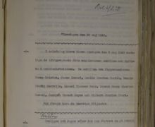 Förhör med åtta engelsmän angående planerat sprängattentat i Oxelösunds hamn, 1940