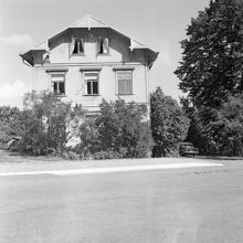 Trähusbyggnad i Hjorthagen