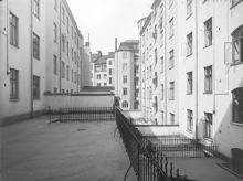 Gårdshus, Vasastaden
