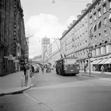 Kungsgatan västerut från Norrlandsgatan