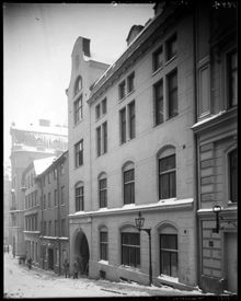 Kristliga Föreningen Unga Kvinnor, Brunnsgatan 3 vintertid ner mot Norrlandsgatan