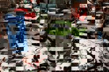 SAAB-verkstadens bakgård, Båtbyggarvägen, Lugnet