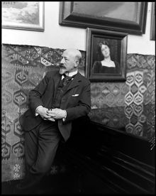 Porträtt av målare Robert Thegerström