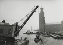 Klara Mälarstrand: Muddring och spontslagning
