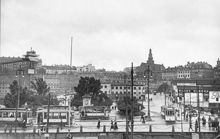 Karl Johans torg mot Söder