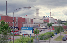 Ericssons anläggning i Kista