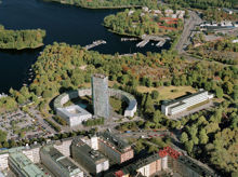 Flygfoto över Nationalstadsparken