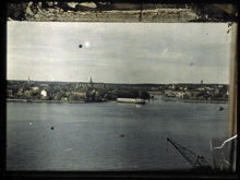 Skeppsholmen och Kastellholmen från Stadsgården