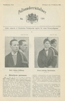 18-årig tjuv i kvinnokläder (Karl Johan Lidberg)