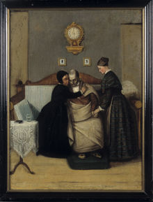 Grosshandlare C. F. Hammarstrands slaganfall och död den 10/9 1853