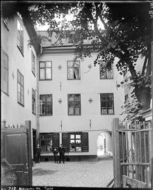 Nybrogatan n:r 14a, gårdsinteriör