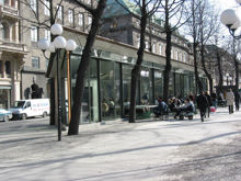 Nya paviljongen i Kungsträdgården