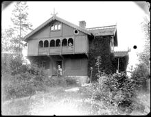 Gustaf Retzius villa Sagatun, Brådstupsvägen 27 i Hägersten