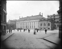 Riddarhuset och Riddarhustorget från Storkyrkobrinken