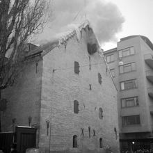 Brand i Kronobageriet.