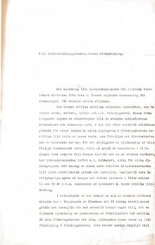 Livsmedelsnämndens svar på fråga om ransonering för utlänningar