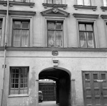 Ingång till Jungfrugatan 7 A