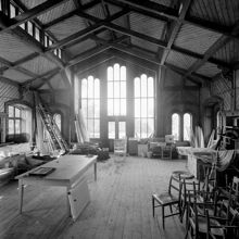 Långholmen. Karlshäll. Musiksalongen, interiör