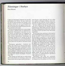 Ålänningar i Storbyn / Hans Eklund