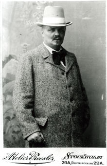August Strindberg på promenad