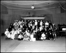Fest på Gymnastiska Centralinstitutet, Hamngatan 19