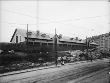 Vagnhall  i kvarteret Kärnan