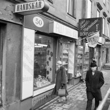 Butikerna vid Klarabergsgatan 50 har utförsäljning. Här ligger idag Åhléns varuhus