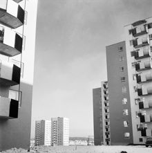 Vällingby. Bostadsområde med höghus