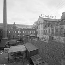 Separators fabriksområde. Förtenningsavdelning