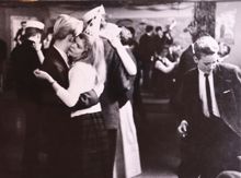Dans på Ängby ungdomsgård West side club 1954