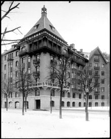 Narvavägen 8 vintertid