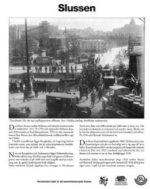 Slussen - kort beskrivning av områdets historia