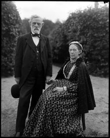 Porträtt av statsrådet Pehr von Ehrenheim med fru