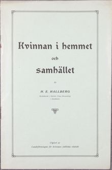Kyrkoherde ger sitt fulla stöd för kvinnors rösträtt - 1909