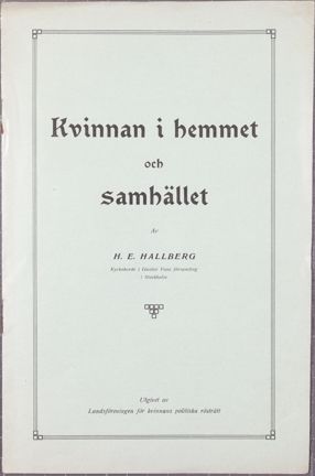 Tal av kyrkoherde som försvarar kvinnors rätt att rösta