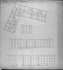 Underlag för bygglov år 1929, fastigheten Ryssjan 15