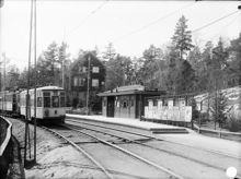 Ålstenstorget, hållplats för spårvagnar