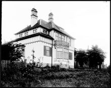 Häradshövding Gösta Huselius villa, Villa Jägarbacken på Djurgården