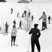 Skidåkning vid Fiskartorpet