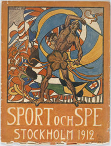 Sport och spe - om OS 1912 av Söndags-Nisse