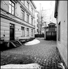Östermalmsgatan 39, Bernadotteska huset. Gård